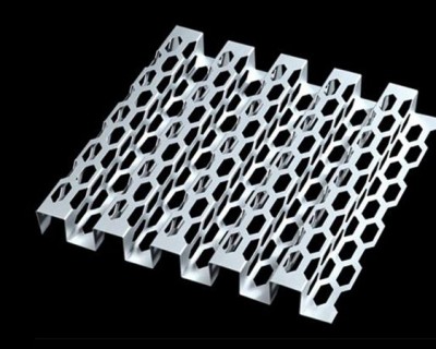 沖孔長(zhǎng)城鋁單板